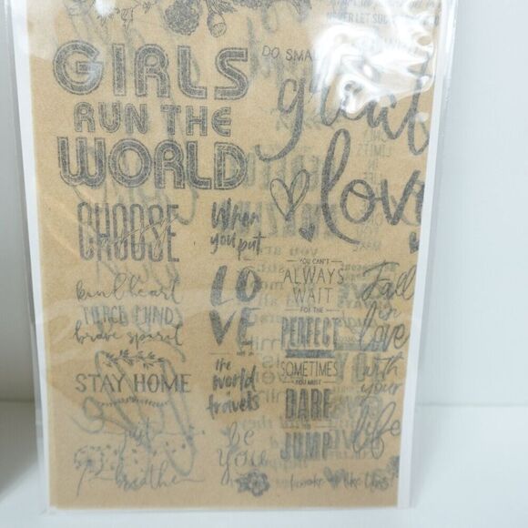 Crafters Square Rub-On Transfers 2 Sets - Picture 6 of 6